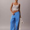 Monologo Fleece-Jogginghose mit weitem Bein Monologo Fleece-Jogginghose mit weitem Bein