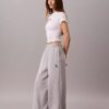 Monologo Fleece-Jogginghose mit weitem Bein Monologo Fleece-Jogginghose mit weitem Bein