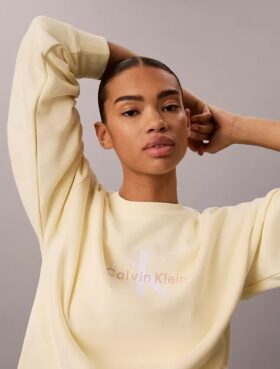 Monologo Fleece Relaxed Sweatshirt