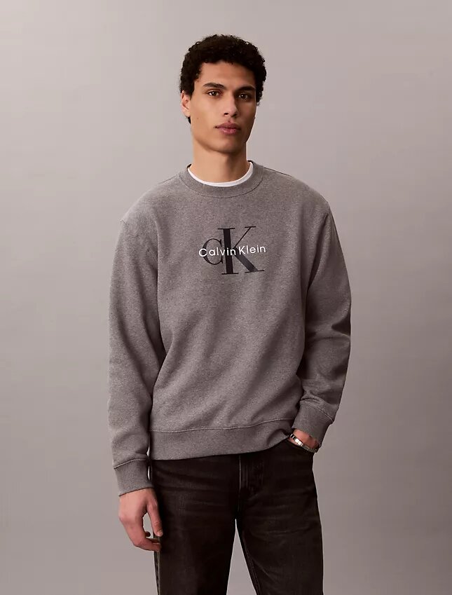 Monologo Fleece-Sweatshirt Monologo Fleece-Sweatshirt