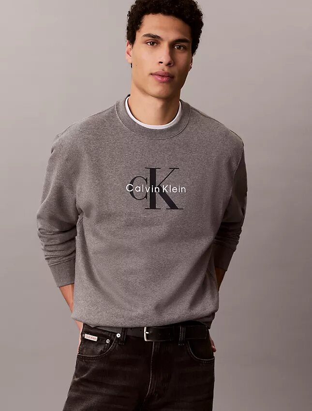 Monologo Fleece-Sweatshirt Monologo Fleece-Sweatshirt