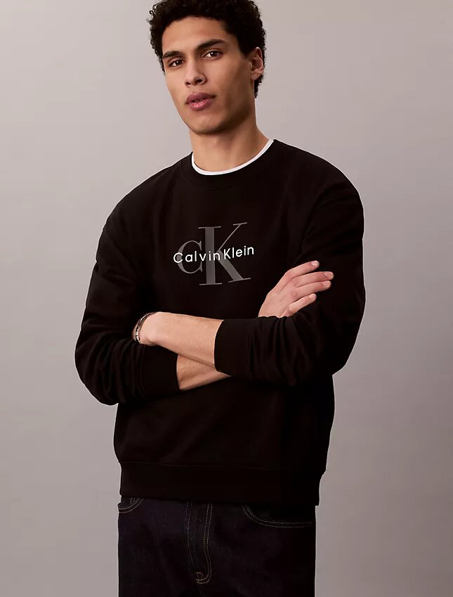 Monologo Fleece-Sweatshirt Monologo Fleece-Sweatshirt