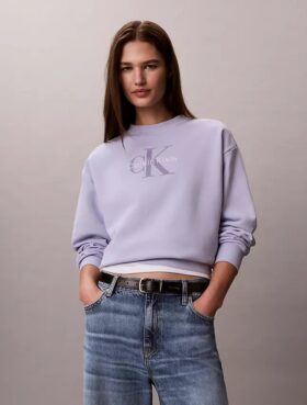 Monologo French Terry Relaxed Sweatshirt