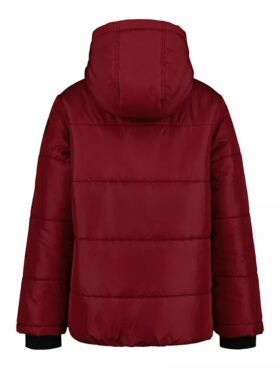 Monologo-Pufferjacke mit Aufnäher für Jungen