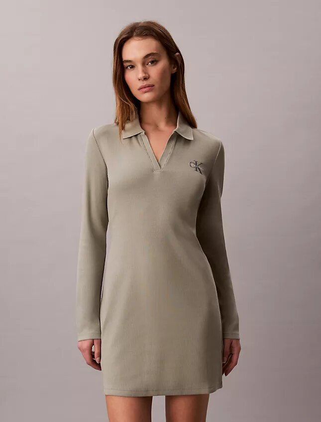 Monologo Rib Polo Minikleid Monologo Rib Polo Minikleid