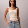Monologo-Streifen-Ripp-Tanktop Monologo-Streifen-Ripp-Tanktop