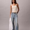 Monologo-Streifen-Ripp-Tanktop Monologo-Streifen-Ripp-Tanktop