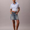 Monologo Stripe Rib Polo-T-Shirt Monologo Stripe Rib Polo-T-Shirt