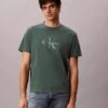 Monologo-T-Shirt mit Acid-Wash-Effekt Monologo-T-Shirt mit Acid-Wash-Effekt