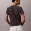 Monologo-T-Shirt mit Acid-Wash-Effekt