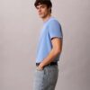 Monologo-T-Shirt mit Acid-Wash-Effekt Monologo-T-Shirt mit Acid-Wash-Effekt