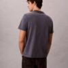 Monologo-T-Shirt mit Acid-Wash-Effekt Monologo-T-Shirt mit Acid-Wash-Effekt