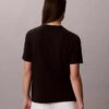 Monologo-T-Shirt mit Acid-Wash-Effekt