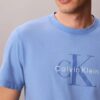 Monologo-T-Shirt mit Acid-Wash-Effekt Monologo-T-Shirt mit Acid-Wash-Effekt
