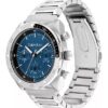 Multifunktionale Armbanduhr mit Gliederarmband