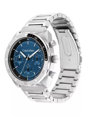 Multifunktionale Armbanduhr mit Gliederarmband