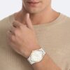 Multifunktionale Armbanduhr mit Gliederarmband