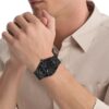Multifunktionale Armbanduhr mit Gliederarmband