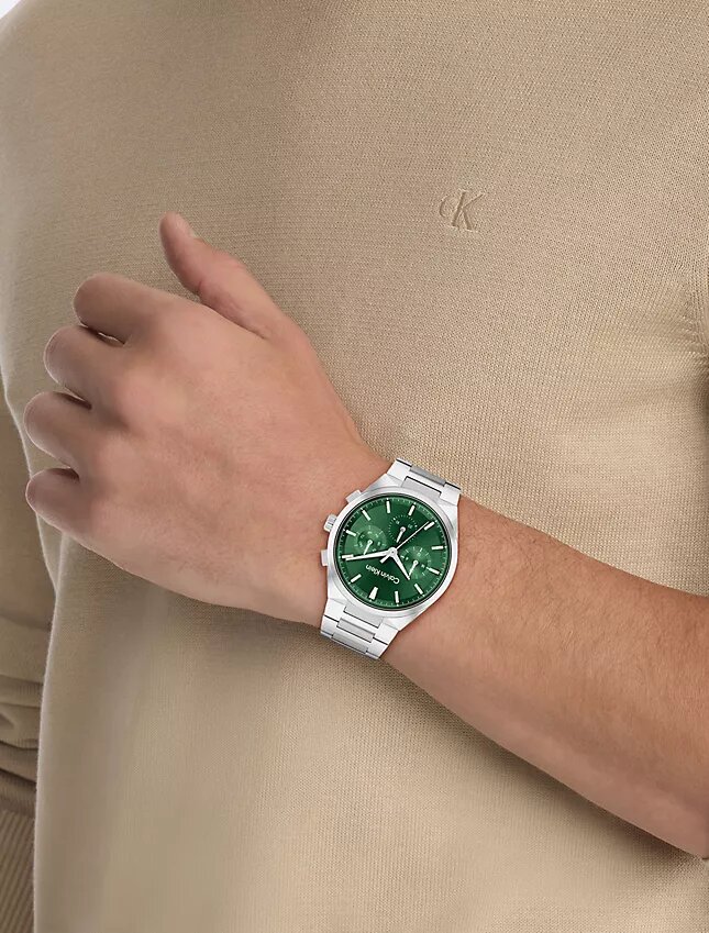 Multifunktionale Uhr mit H-Link-Armband Multifunktionale Uhr mit H-Link-Armband