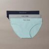 Nahtloser Bikini aus Mikrofaser mit Rippmuster, 3er-Pack