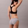 Nahtloser Bikini aus Mikrofaser mit Rippmuster, 3er-Pack