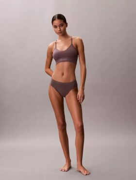 Nahtloses, leicht gefüttertes Bralette aus Mikrofaser