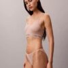 Nahtloses, leicht gefüttertes Bralette aus Mikrofaser Nahtloses, leicht gefüttertes Bralette aus Mikrofaser