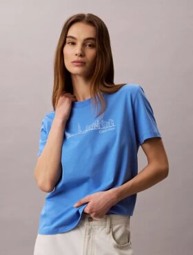 New York Cityscape Classic Graphic T-Shirt