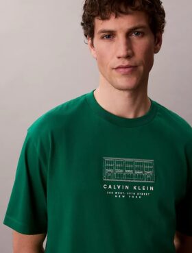 New York Office Logo Graphic Relaxed T-Shirt