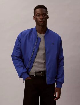 Nylon-Bomberjacke