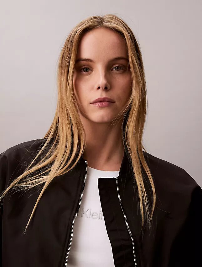 Nylon-Bomberjacke Nylon-Bomberjacke