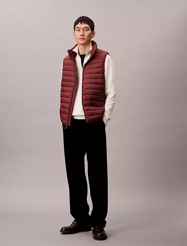 Nylon-Daunenweste Nylon-Daunenweste