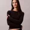 Nylon-Stretch-T-Shirt in schmaler Passform