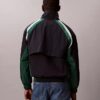 Nylon-Trainingsjacke mit Farbblöcken