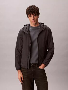 Nylon-Windjacke
