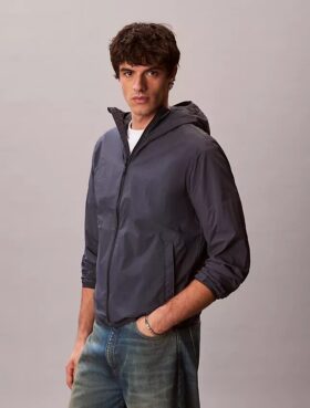 Nylon-Windjacke
