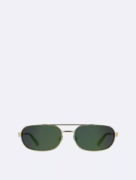 Ovale Sonnenbrille aus Metall