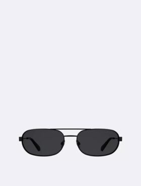Ovale Sonnenbrille aus Metall