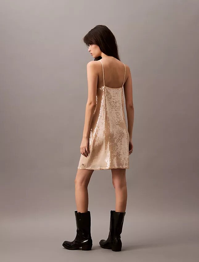 Pailletten-Minikleid Pailletten-Minikleid