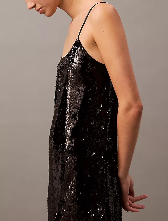 Pailletten-Minikleid Pailletten-Minikleid