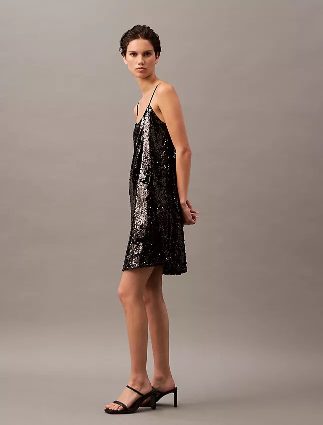 Pailletten-Minikleid Pailletten-Minikleid