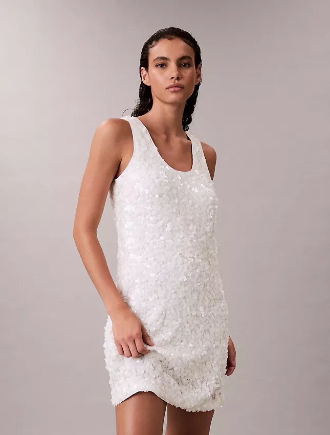 Pailletten-Minikleid Pailletten-Minikleid