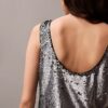 Pailletten-Tanktop