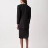 Parker-Blazer ohne Kragen