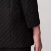Parker-Blazer ohne Kragen