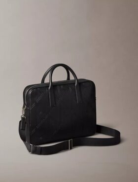 Pendlertasche mit geprägtem Emblem-Logo