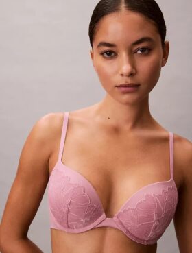 Perfectly Fit Push-Up Plunge Bra aus Spitze