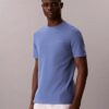 Piqué-T-Shirt mit Rundhalsausschnitt Piqué-T-Shirt mit Rundhalsausschnitt