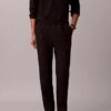 Plissierte Pull-On-Hose aus Leinenmischung Plissierte Pull-On-Hose aus Leinenmischung