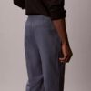 Plissierte Pull-On-Hose aus Leinenmischung Plissierte Pull-On-Hose aus Leinenmischung